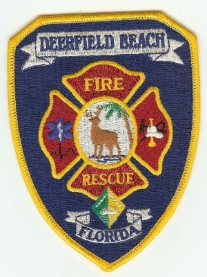 Deerfield Beach Fire Rescue
Thanks to PaulsFirePatches.com for this scan.
Keywords: florida