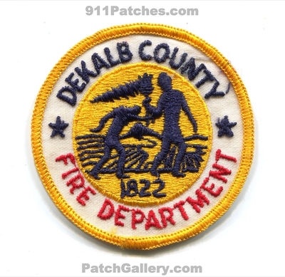 Dekalb County Fire Department Patch (Georgia)
Scan By: PatchGallery.com
Keywords: co. dept. 1822