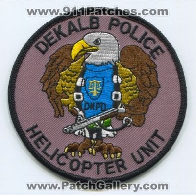 Dekalb Police Department Helicopter Unit (Georgia)
Scan By: PatchGallery.com
Keywords: dept.