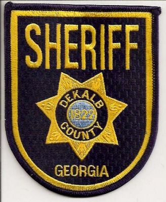 Dekalb County Sheriff
Thanks to EmblemAndPatchSales.com for this scan.
Keywords: georgia