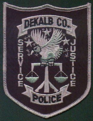 Dekalb County Police
Thanks to EmblemAndPatchSales.com for this scan.
Keywords: georgia