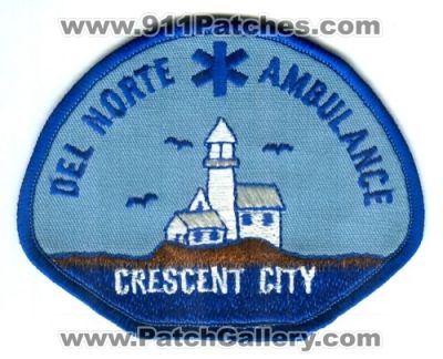 Del Norte Ambulance Crescent City (California)
Scan By: PatchGallery.com
Keywords: ems