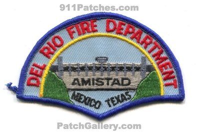 Del Rio Fire Department Patch (Texas)
Scan By: PatchGallery.com
Keywords: dept. amistad mexico