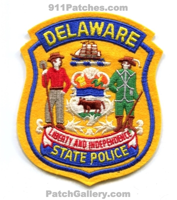 Delaware State Police Patch (Delaware)
Scan By: PatchGallery.com
Keywords: highway patrol department dept. liberty and independence