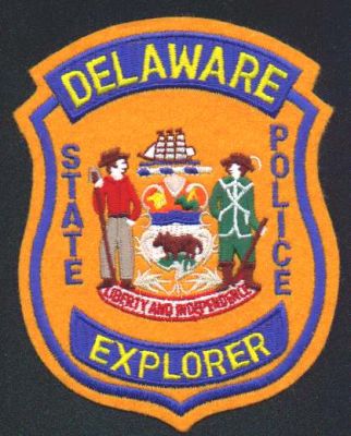 Delaware State Police Explorer
Thanks to EmblemAndPatchSales.com for this scan.
