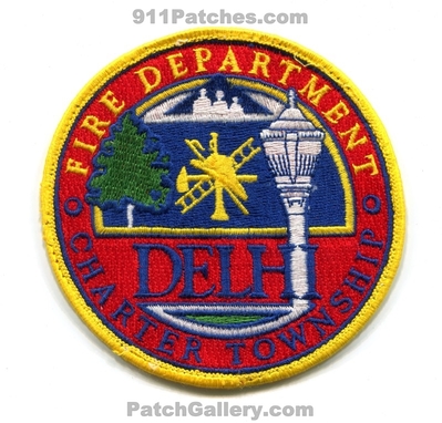 Delhi Charter Township Fire Department Patch (Michigan)
Scan By: PatchGallery.com
Keywords: twp. dept.