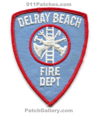 Delray Beach Fire Department Patch (Florida)
Scan By: PatchGallery.com
Keywords: dept.