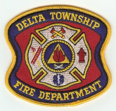 Delta Township Fire Department
Thanks to PaulsFirePatches.com for this scan.
Keywords: michigan