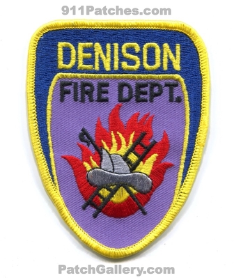Denison Fire Department Patch (Texas)
Scan By: PatchGallery.com
Keywords: dept.