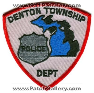 Denton Township Police Dept (Michigan)
Scan By: PatchGallery.com
Keywords: department