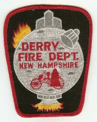 Derry Fire Dept
Thanks to PaulsFirePatches.com for this scan.
Keywords: new hampshire department