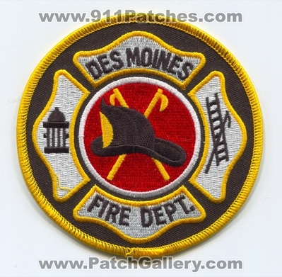 Des Moines Fire Department Patch (Iowa)
Scan By: PatchGallery.com
Keywords: dept.