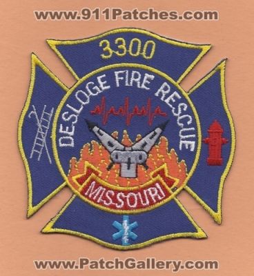 Desloge Fire Rescue Department (Missouri)
Thanks to Paul Howard for this scan.
Keywords: dept. 3300