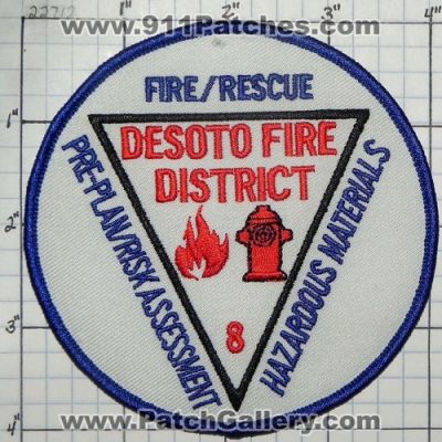 Desoto Fire District 8 (Louisiana)
Thanks to swmpside for this picture.
Keywords: rescue hazardous materials haz-mat hazmat pre-plan risk assessment