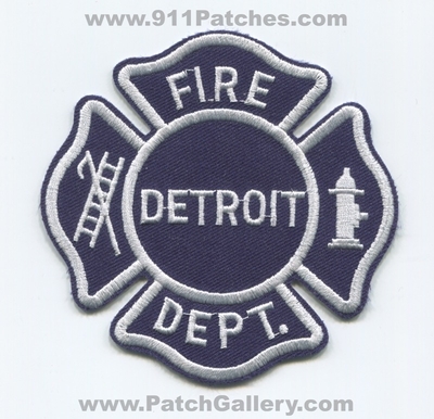 Detroit Fire Department Patch (Michigan)
Scan By: PatchGallery.com
Keywords: dept. dfd