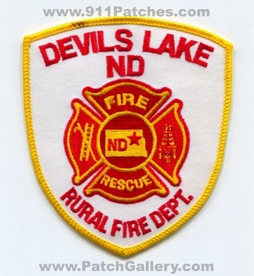 Devils Lake Rural Fire Rescue Department Patch (North Dakota)
Scan By: PatchGallery.com
Keywords: dept. nd