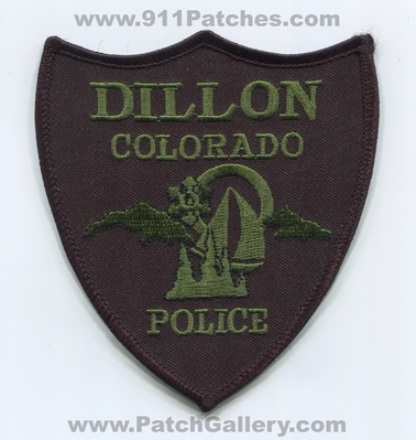Dillon Police Department Patch (Colorado)
Scan By: PatchGallery.com
Keywords: dept.