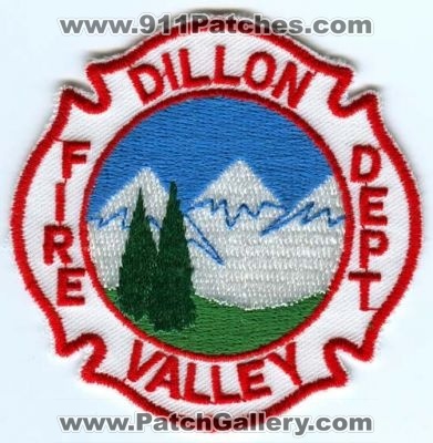 Dillon Valley Fire Department Patch (Colorado) (Defunct)
[b]Scan From: Our Collection[/b]
Became the Dillon Fire Authority in 1989
Became Lake Dillon Fire Protection District in 1998
Now Summit Fire EMS in 2018
Keywords: dept.