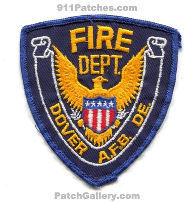 Dover Air Force Base AFB Fire Department USAF Military Patch (Delaware)
Scan By: PatchGallery.com
Keywords: a.f.b. de. dept.