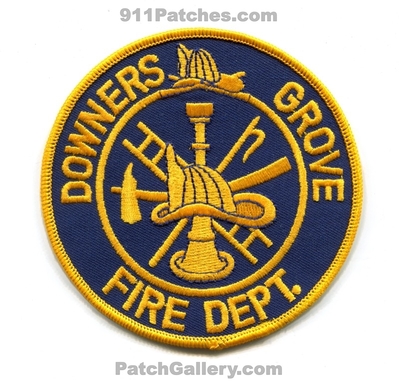 Downers Grove Fire Department Patch (Illinois)
Scan By: PatchGallery.com
