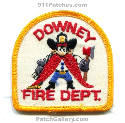 Downey Fire Department Patch (California)
Scan By: PatchGallery.com
Keywords: dept. yosemite sam