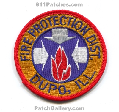 Dupo Fire Protection District Patch (Illinois)
Scan By: PatchGallery.com
