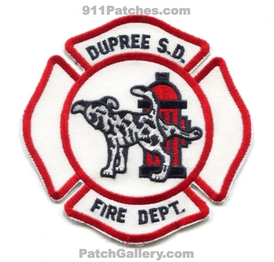 Dupree Fire Department Patch (South Dakota)
Scan By: PatchGallery.com
Keywords: dept. s.d.