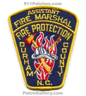 Durham County Fire Protection Assistant Fire Marshal Patch (North Carolina)
Scan By: PatchGallery.com
Keywords: co. prot. department dept.