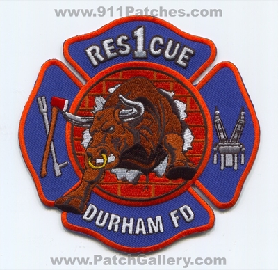 Durham Fire Department Rescue 1 Patch (North Carolina)
Scan By: PatchGallery.com
Keywords: dept. fd res1cue company co. station