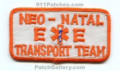 E and E Ambulance Neo-Natal Transport Team EMS Patch (Colorado) (Defunct)
[b]Scan From: Our Collection[/b]
Keywords: ee neonatal critical care