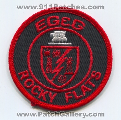 EG&G Rocky Flats Patch (Colorado)
Scan By: PatchGallery.com
Keywords: egandg edgerton germeshausen grier inc. urs dod department dept. of defense contractor D.O.D.