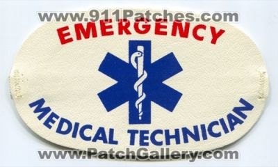 Emergency Medical Technician EMT Armband Patch (No State Affiliation)
Scan By: PatchGallery.com
Keywords: ems