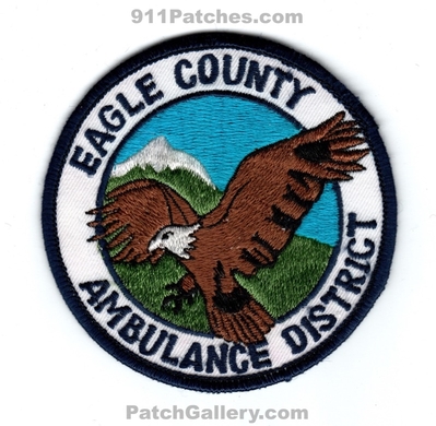 Eagle County Ambulance District EMS Patch (Colorado)
[b]Scan From: Our Collection[/b]
Keywords: co. ecad emt paramedic