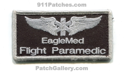 EagleMed Flight Paramedic EMS Patch (Kansas)
Scan By: PatchGallery.com
Keywords: air ambulance medical plane medevac