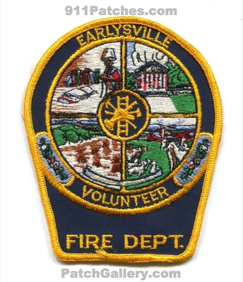 Earlysville Volunteer Fire Department Patch (Virginia)
Scan By: PatchGallery.com
Keywords: vol. dept.
