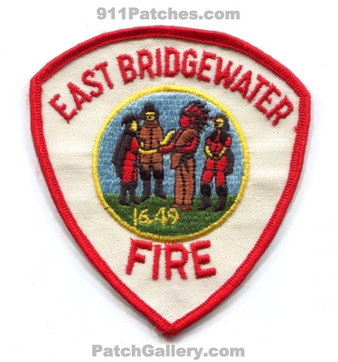 East Bridgewater Fire Department Patch (Massachusetts)
Scan By: PatchGallery.com
Keywords: dept. 1649