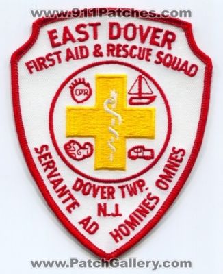 East Dover First Aid and Rescue Squad (New Jersey)
Scan By: PatchGallery.com
Keywords: & township twp. n.j.