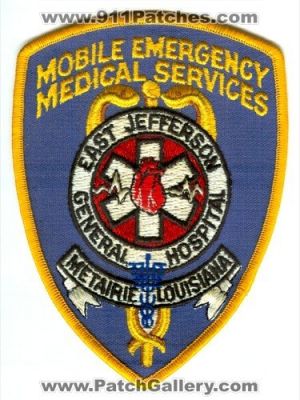 East Jefferson General Hospital Mobile Emergency Medical Services (Louisiana)
Scan By: PatchGallery.com
Keywords: mems metairie