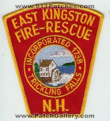 East Kingston Fire Rescue (New Hampshire)
Thanks to Mark C Barilovich for this scan.
Keywords: n.h. trickling falls