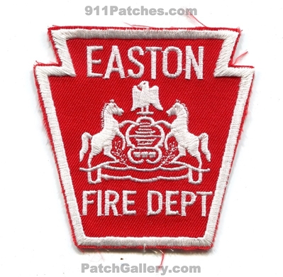 Easton Fire Department Patch (Pennsylvania)
Scan By: PatchGallery.com
Keywords: dept.