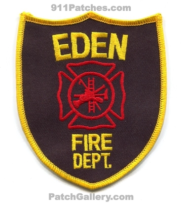 Eden Fire Department Patch (North Carolina)
Scan By: PatchGallery.com
Keywords: dept.