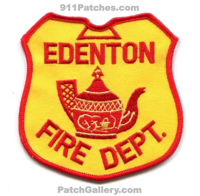 Edenton Fire Department Patch (North Carolina)
Scan By: PatchGallery.com
Keywords: dept.