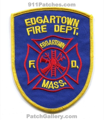 Edgartown Fire Department Patch (Massachusetts)
Scan By: PatchGallery.com
Keywords: dept. mass.