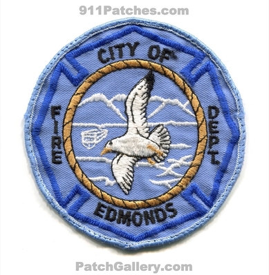 Edmonds Fire Department Patch (Washington)
Scan By: PatchGallery.com
Keywords: city of dept.