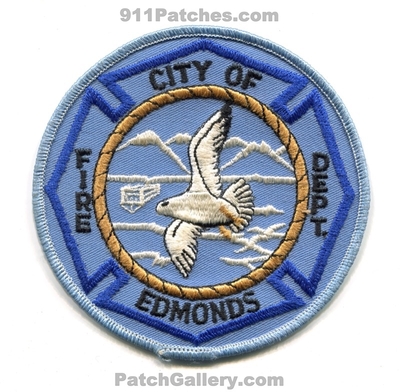 Edmonds Fire Department Patch (Washington)
Scan By: PatchGallery.com
Keywords: city of dept.