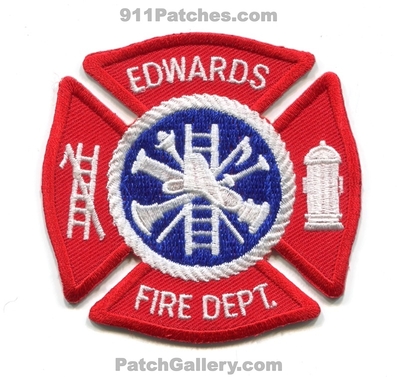 Edwards Fire Department Patch (UNKNOWN STATE)
Scan By: PatchGallery.com
Keywords: dept.