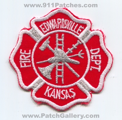 Edwardsville Fire Department Patch (Kansas)
Scan By: PatchGallery.com
Keywords: dept.
