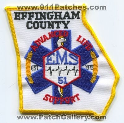 Effingham County Emergency Medical Services 51 Advanced Life Support (Georgia)
Scan By: PatchGallery.com
Keywords: ems als