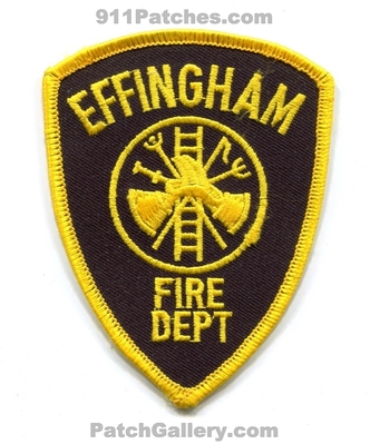 Effingham Fire Department Patch (Illinois)
Scan By: PatchGallery.com
Keywords: dept.