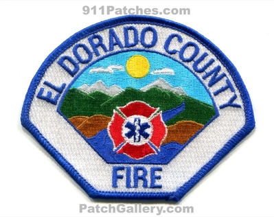 El Dorado County Fire Department Patch (California)
Scan By: PatchGallery.com
Keywords: eldorado co. dept.